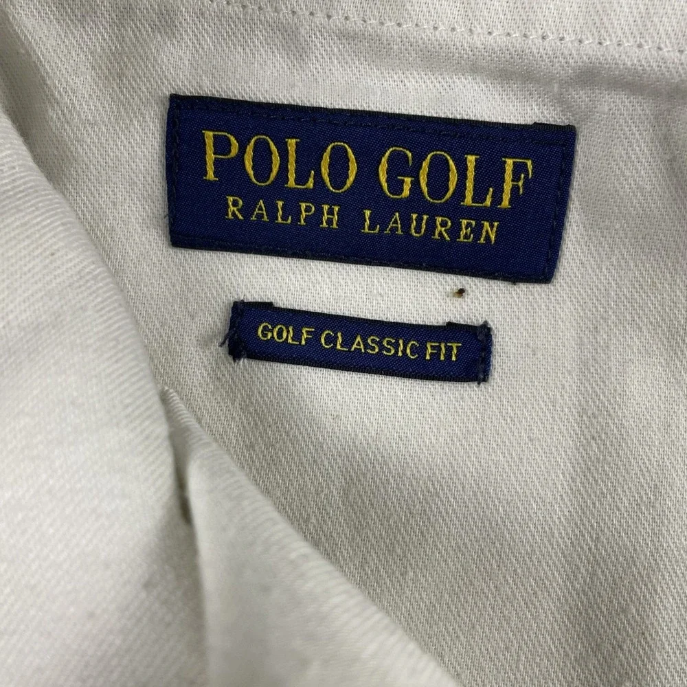 Polo Ralph Lauren Pants Mens 36/32 Beige Golf Classic Fit Cotton Twill Stretch
